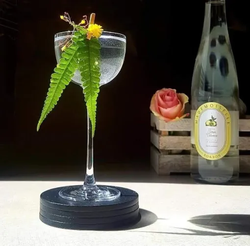 La liqueur de citron de verveine Mademoiselle Bo&Bon de French Bottle, Toulouse, FRENCH BOTTLE