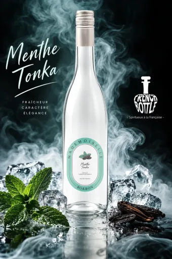 La liqueur Mademoiselle Bo&bon Menthe Tonka, le banger de la rentrée, Toulouse, FRENCH BOTTLE