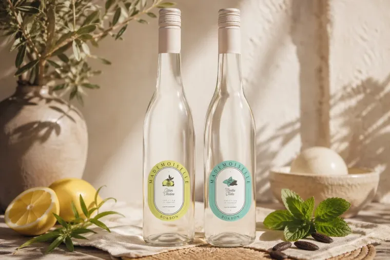 La liqueur de menthe à la fève de Tonga : une création unique de French Bottle, Toulouse, FRENCH BOTTLE