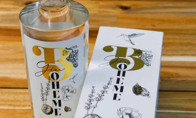 gin boheme, Toulouse, FRENCH BOTTLE